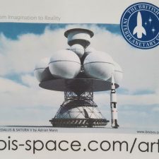 BIS Art T-shirt - Daedalus & Saturn V
