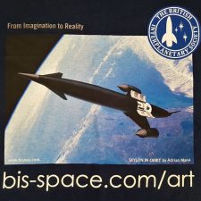 BIS Art T-shirt - Skylon in Orbit