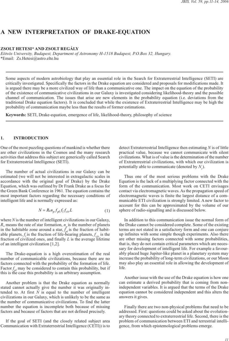 Drake equation calculator picture
