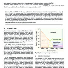 SP-100 Space Nuclear Power Reactor Simulation by the BEMTE-3 Code