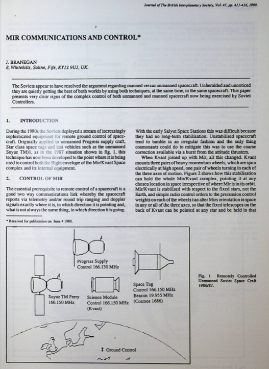 MIR Communications And Control*