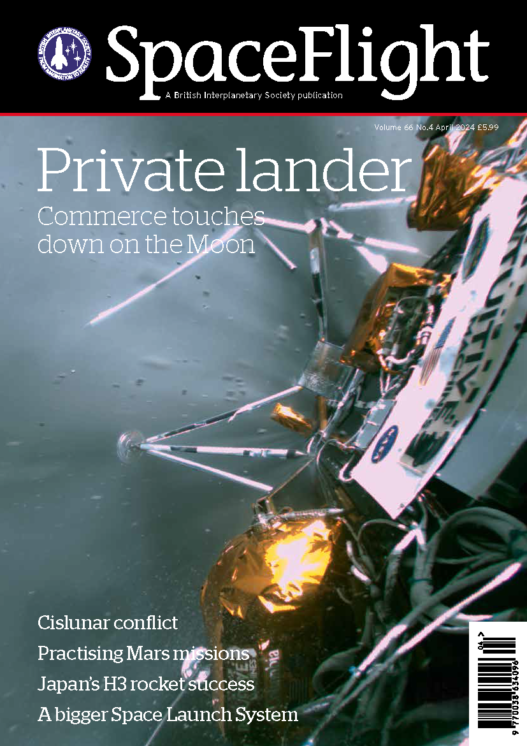 SpaceFlight Vol 66 No 4 - April 2024