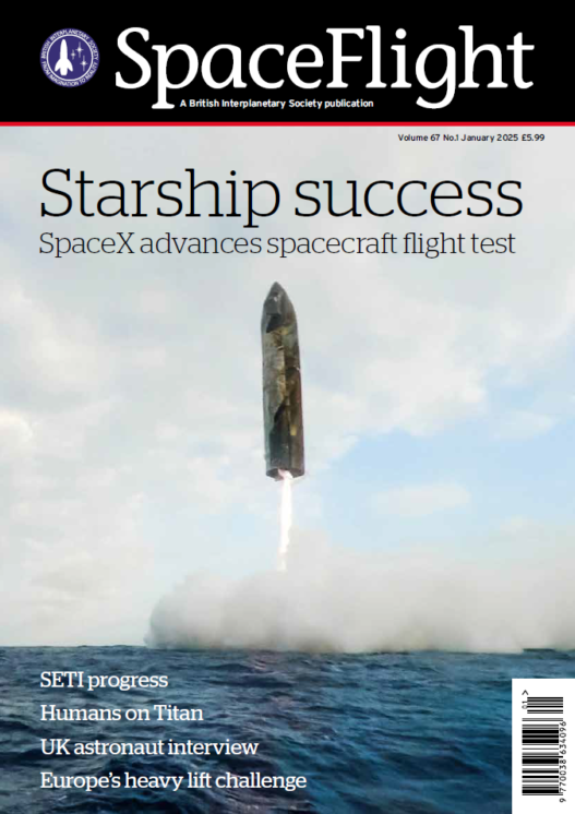 SpaceFlight Vol 67 No 01- January 2025
