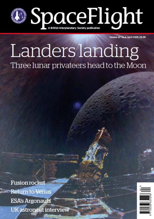 SpaceFlight Vol 67 No 04- April 2025
