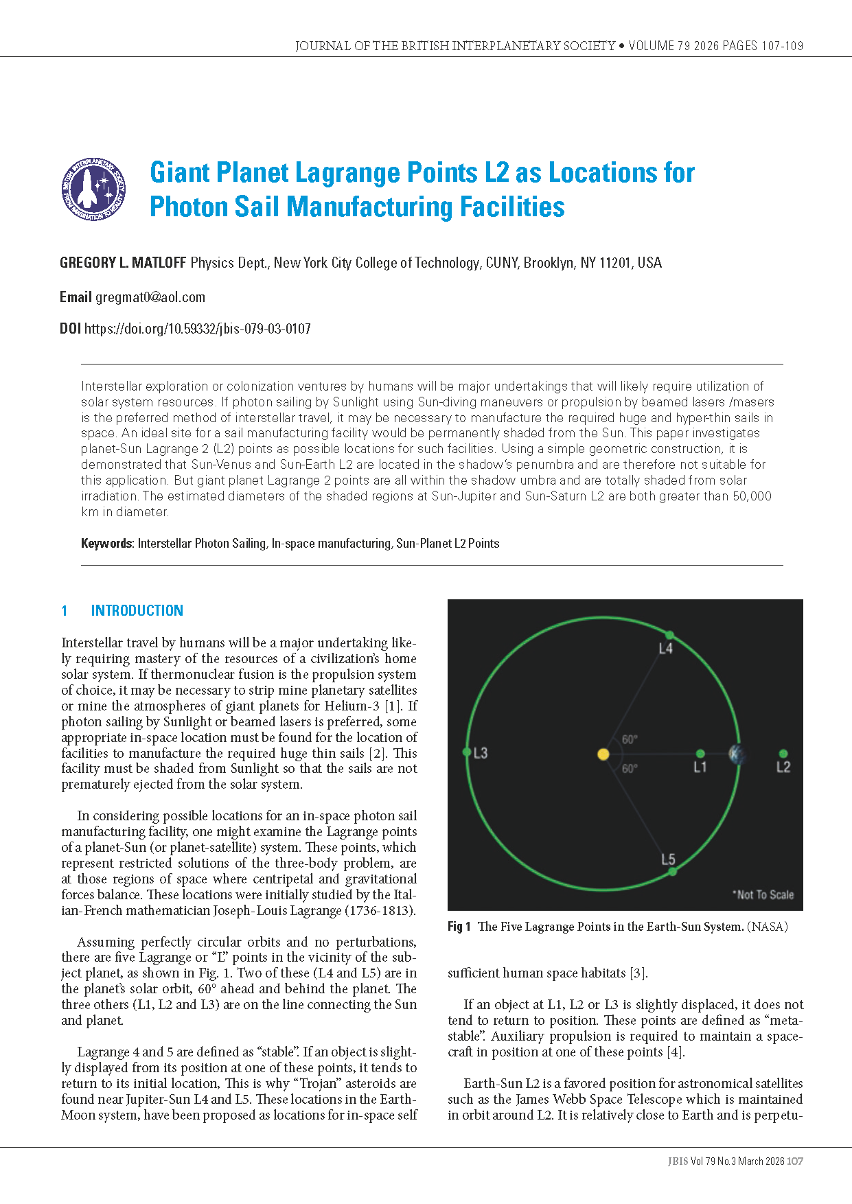 Giant Planet Lagrange Points L2 as Locations for Photon Sail Manufacturing Facilities