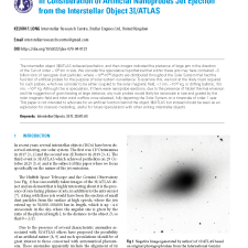 In Consideration of Artificial Nanoprobes Jet Ejection from the Interstellar Object 3I/ATLAS