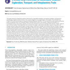 A Closed-Loop Framework for Sustainable Venusian Exploration, Transport, and Interplanetary Trade 