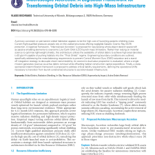Macroscopic Accretion: A Logistical Framework for Transforming Orbital Debris into High-Mass Infrastructure