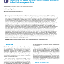 Rethinking the Space Elevator: Magnetic Load Offloading in Earth’s Geomagnetic Field
