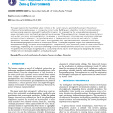 The Prospective Evolution of the Human Cranium in Zero-g Environments