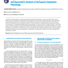 Pulpal Hemodynamics in Microgravity: An Exhaustive and Speculative Analysis of Aerospace Endodontic Physiology